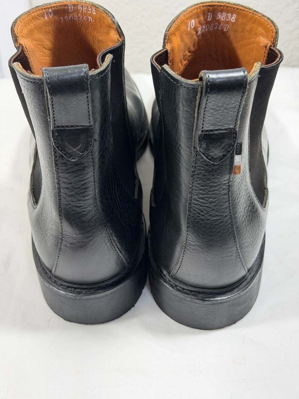 Allen Edmonds Men's Discovery Leather Chelsea Boots Black Size 10 D - Picture 6 of 9